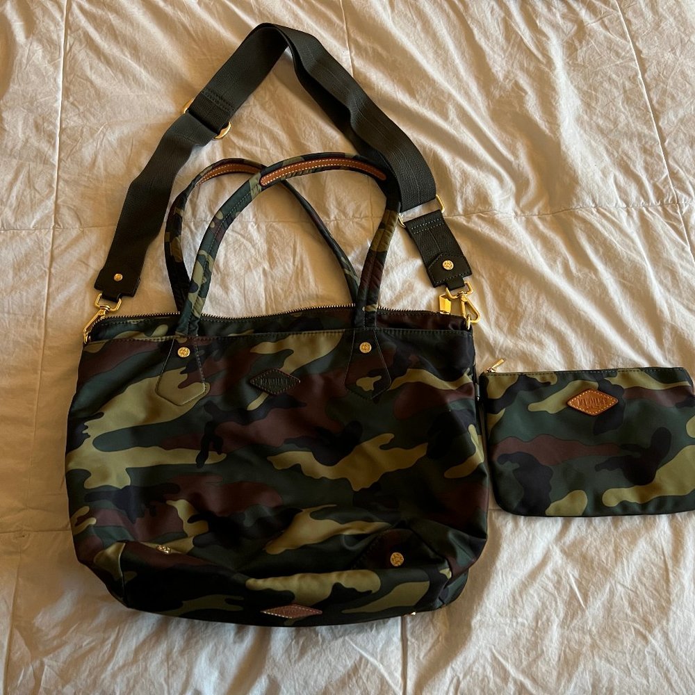 MZ Wallace Camo Soho tote